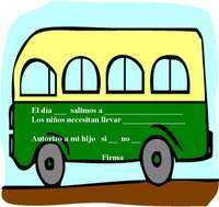 autorizaciones para permitir a los ni&ntilde;os acudir a excursiones del colegio, museos... modelo 02